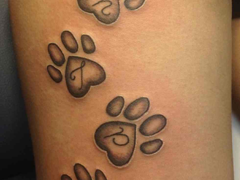 11 Humorous Paw Tattoo Designs