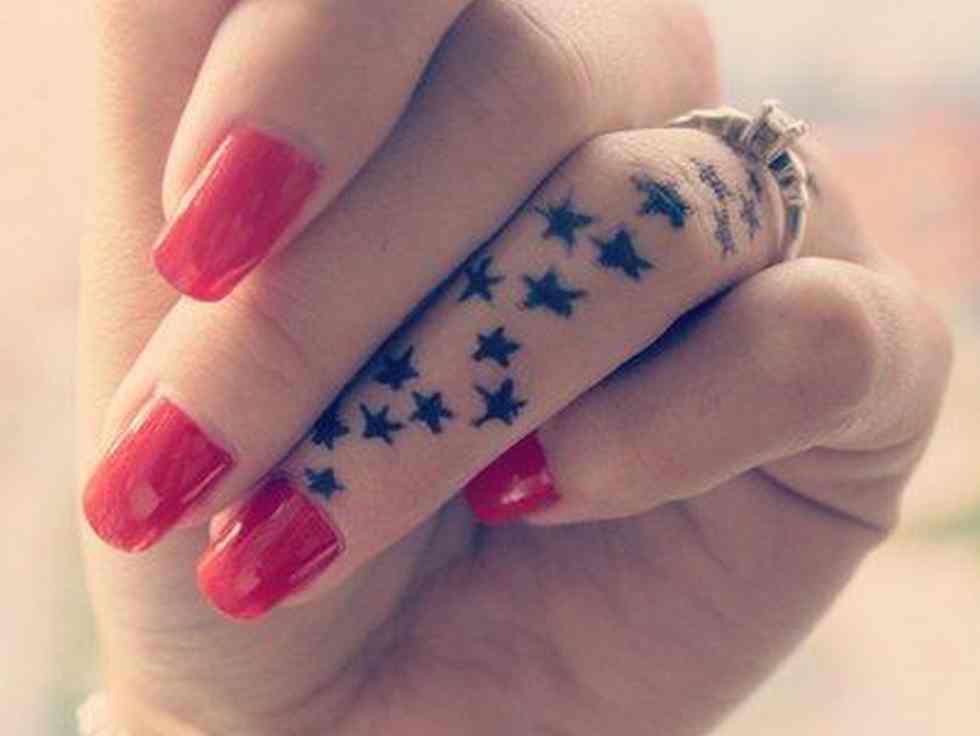 12 Star Tattoos for Fairly Women