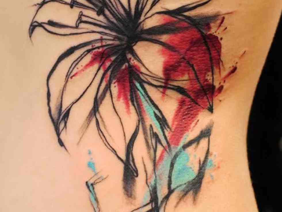 38 Lily Flower Tattoo Designs