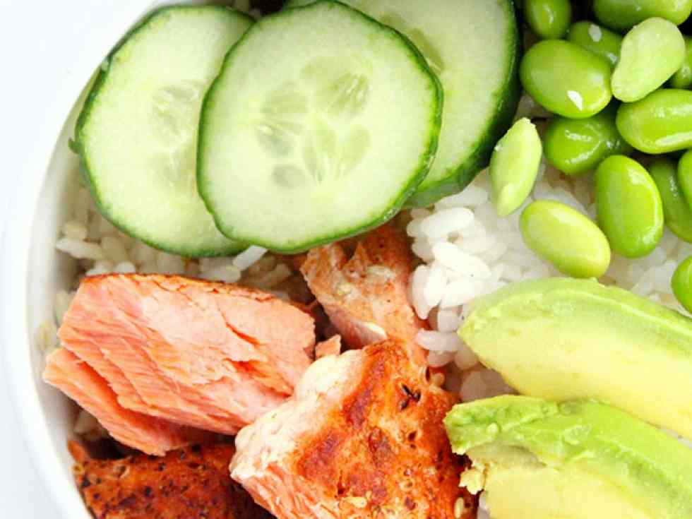 Salmon Sushi Bowls