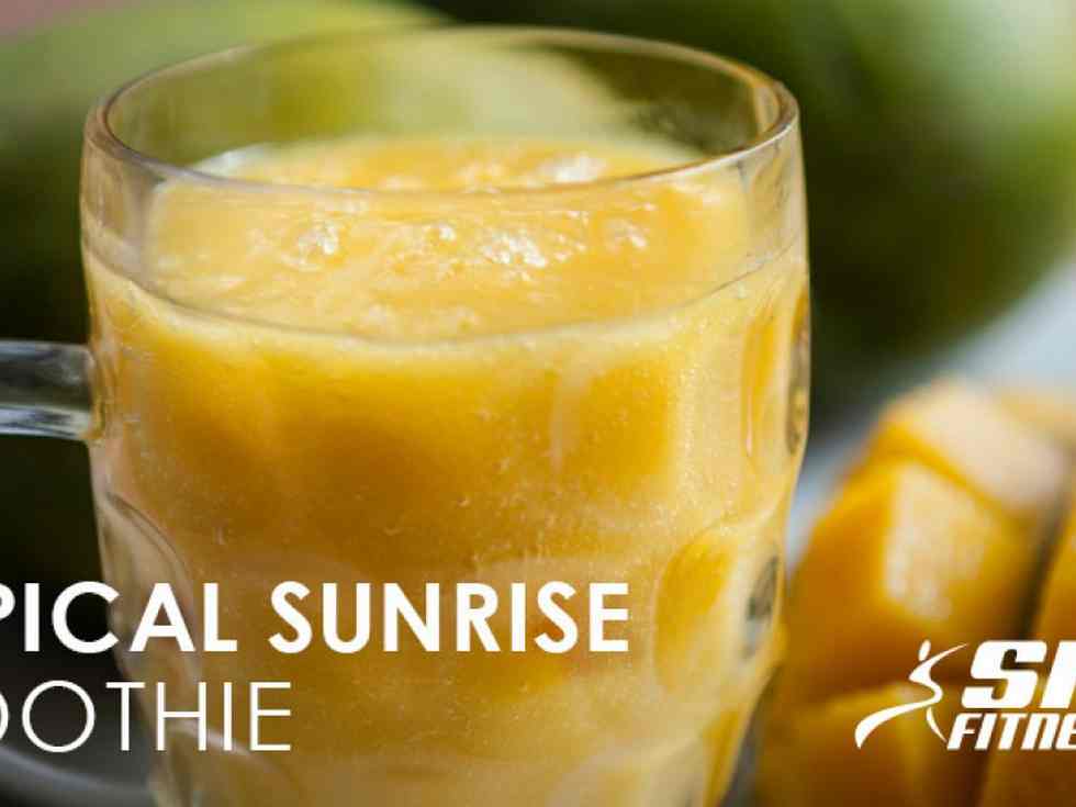 Tropical Sunrise Smoothie