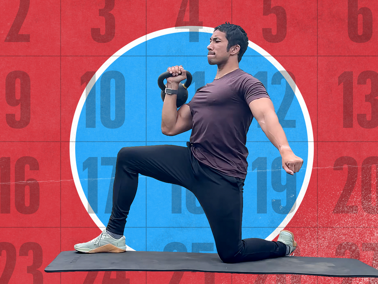 The Males’s Well being 30-Day Kettlebell Problem